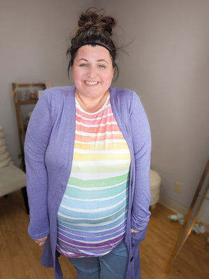 Soft + Sunny Rainbow Tank tank Michelle Mae 