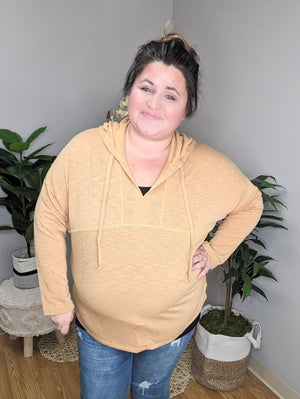Seeking the Sun Hooded Pullover LONG SLEEVE TOPS WHITE BIRCH 