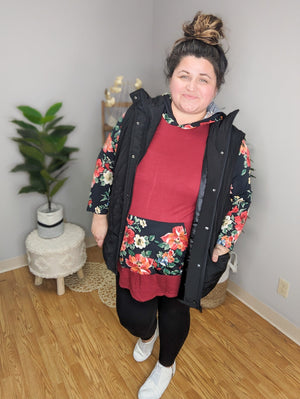 REMY QUILTED VEST- MANY COLORS! vests Stacked - A Plus Size Boutique 