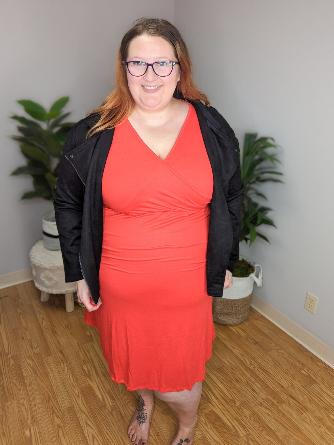 Landed in Love Red Sweetheart Dress Dresses Michelle Mae 
