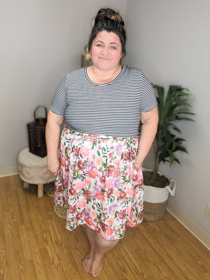 Secret Garden Flirty Tie Dress Dresses Michelle Mae 