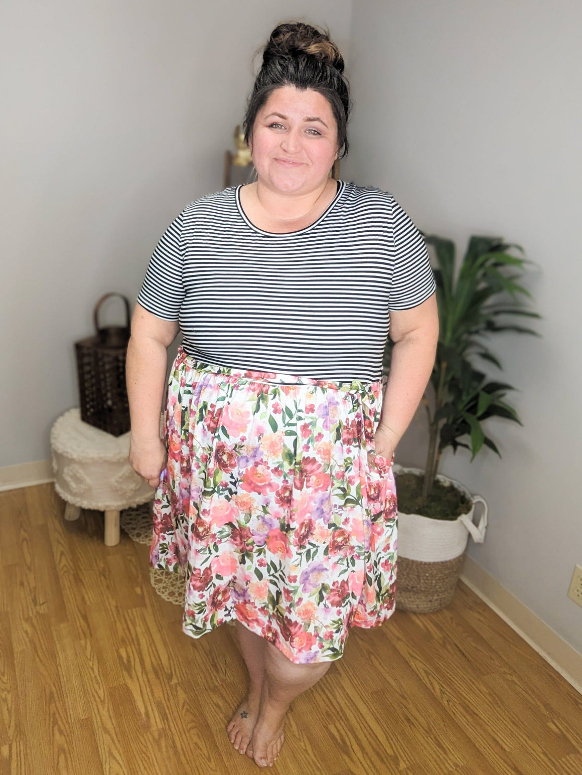 Secret Garden Flirty Tie Dress Dresses Michelle Mae 