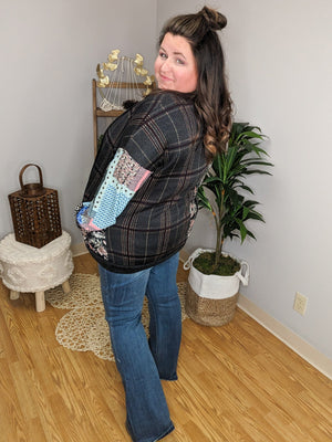 Mixed Feelings Open Cardigan CARDIGANS eg fashion 