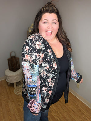 Mixed Feelings Open Cardigan CARDIGANS eg fashion 