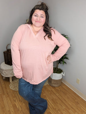 Hoping For It Hooded Top Tops WHITE BIRCH 