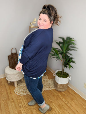 Rhythm And Blues Cocoon Pocket Cardigan CARDIGAN zenana 