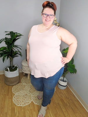 Basically Perfect V-Neck Tank Top (3 colors) tanks rae mode 