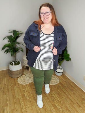 Judy Blue Olive High-Rise Joggers BOTTOMS Judy Blue 