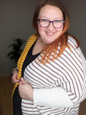 Sassy & Sweet Spring Gold Cardigan CARDIGANS cozy co. 