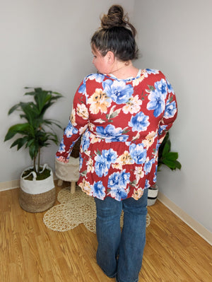 Without Fail 2.0 Tiered Vneck Top
