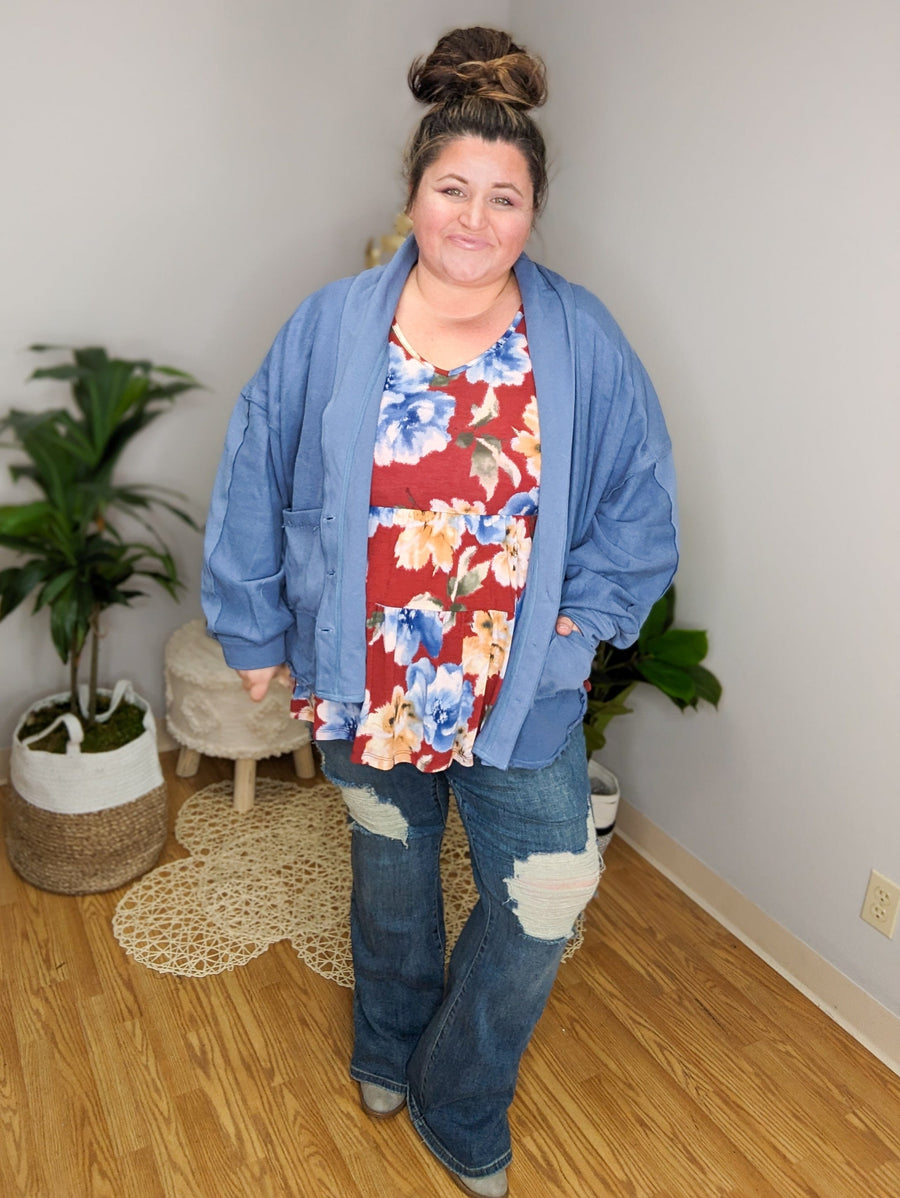 Without Fail 2.0 Tiered Vneck Top