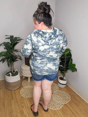SALE- On The Fray Raw Edge Denim Shorts