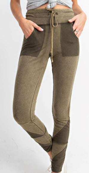 Mineral Wash Legging Fit Joggers *PROMO* loungewear rae mode 