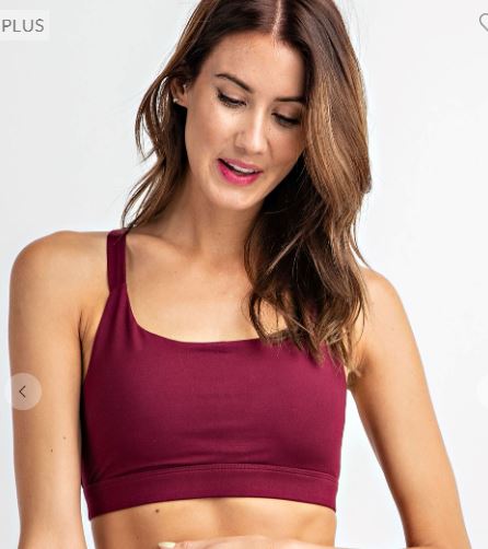SALE- Y Strappy Racerback Sports Bralette