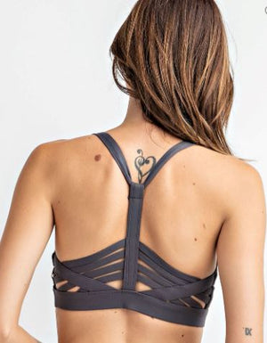 Y Strappy Racerback Sports Bralette bralette rae mode 