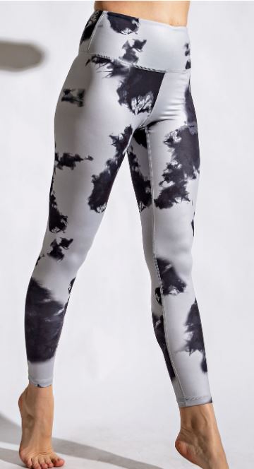 Bright Days High Waisted Tiedye Leggings