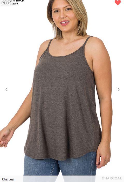 Flip It & Reverse It Reversible Tank tanks zenana 