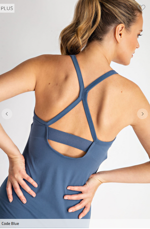 SALE- Bra Free Babes Padded Athletic Tank