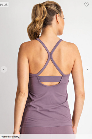 SALE- Bra Free Babes Padded Athletic Tank
