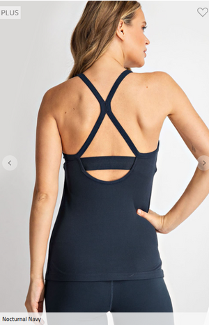 SALE- Bra Free Babes Padded Athletic Tank