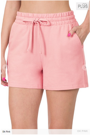 SALE- Lazy Days French Terry Drawstring Shorts *PROMO*