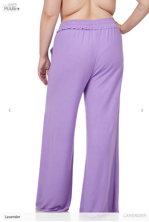 SALE- Pocket Stitch Wide Leg Lounge Pants