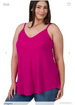Flip It & Reverse It Reversible Tank tanks zenana 