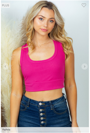 Cropped X Back Top/Bralette