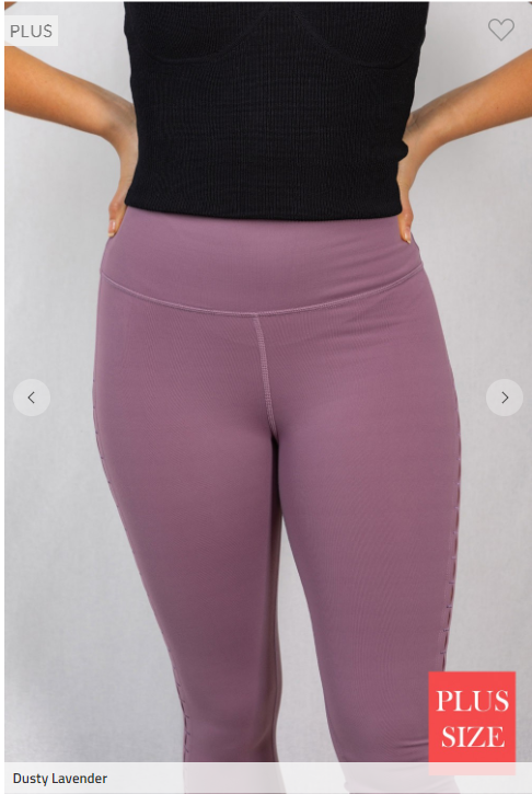 SALE- Such a Stitch Solid Color Side-Stitched Leggings