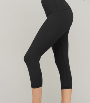 Boutique Butter CAPRI length leggings Basics rae mode 