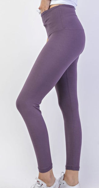 High Waist Boutique Butter Leggings (more colors!) leggings Stacked - Fashion for Curves 