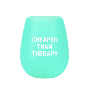 Silicone Wine Cups Stacked - A Plus Size Boutique 