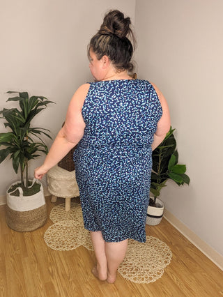 Call It a Tie Button Front Midi Dress (5 colors)-11- Dress/Romp/Jump-Michelle Mae-Styled by Stacked - A Plus Size Women's Boutique in Lakeville, MN