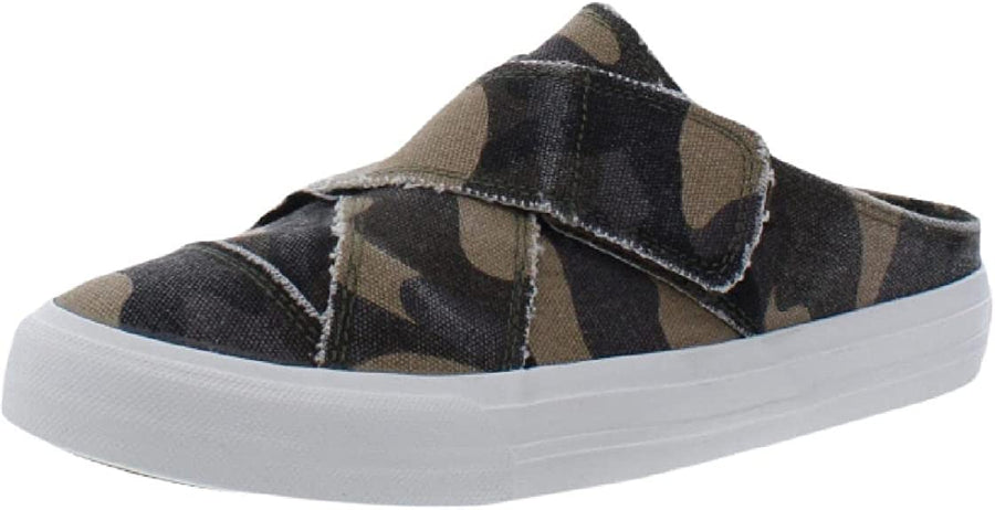 Camo Slip On Backless Sneakers