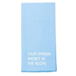 SALE- Your Opinion Tea Towel