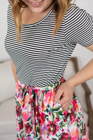 Secret Garden Flirty Tie Dress Dresses Michelle Mae 