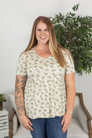 Flatter + Stretch Mini-Ruffle Tees (PRINTS!) Tops Michelle Mae 