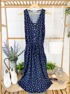 Call It a Tie Button Front Comfy Dress Dresses Michelle Mae 