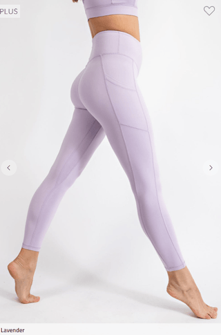 Plus Size "No Crotch Seam" Butter Pocket Leggings-8- Legging/Lounge/Bralette-rae mode-Styled by Stacked - A Plus Size Women's Boutique in Lakeville, MN