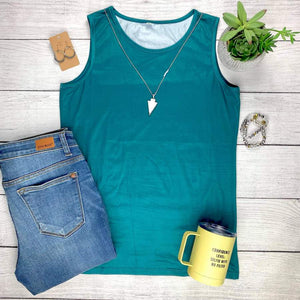 BRUSHED + BREEZY SOLID TANKS tank MICHELLE MAE 