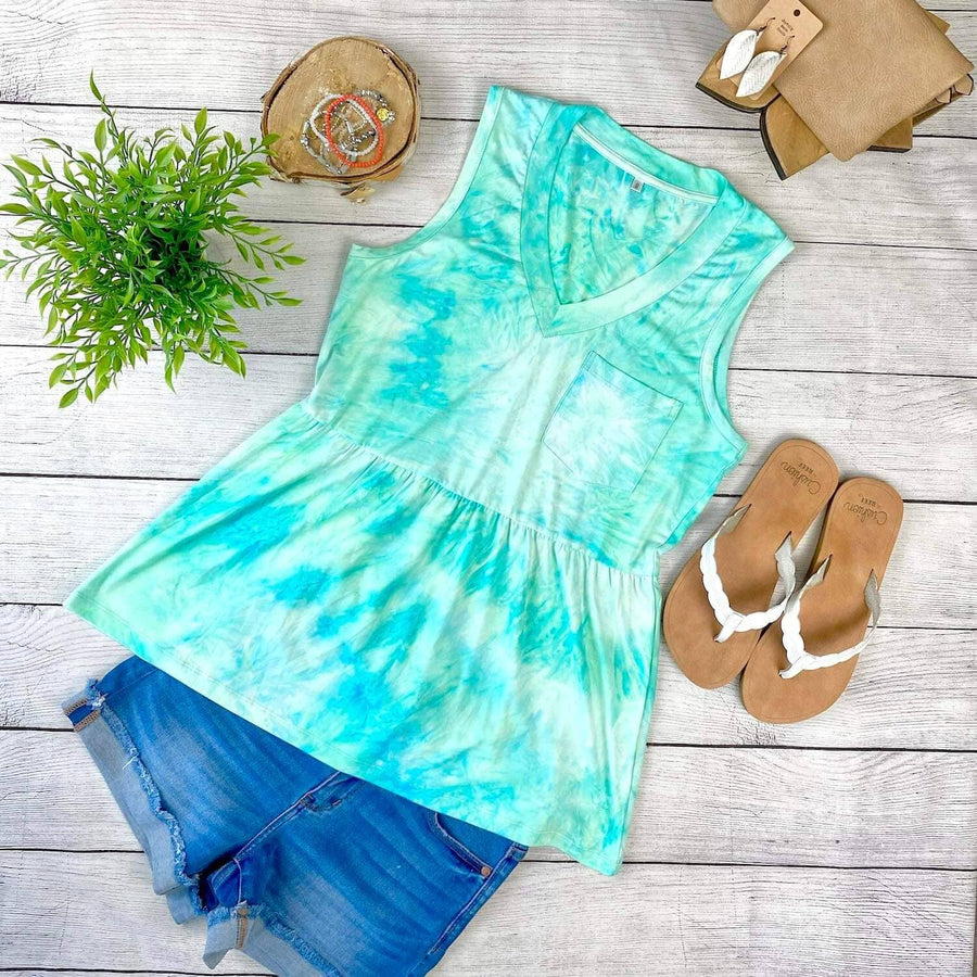 Pocketful of Perfect Mini Ruffle Tank tanks Michelle Mae 