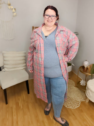 Taryn Triple Stretch 3 Button Henley Tank in Solids-7- Year Round Basic Tops-Michelle Mae-Styled by Stacked - A Plus Size Women's Boutique in Lakeville, MN
