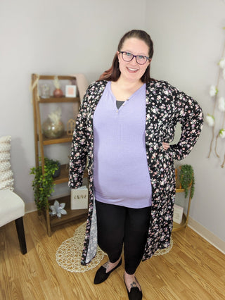 Taryn Triple Stretch 3 Button Henley Tank in Solids-7- Year Round Basic Tops-Michelle Mae-Styled by Stacked - A Plus Size Women's Boutique in Lakeville, MN