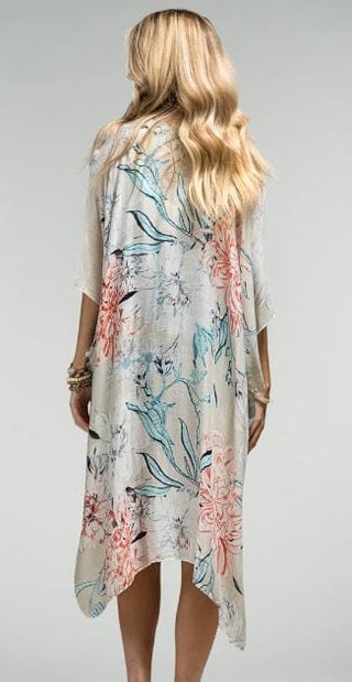 Virginia Airy Light Floral Kimono-CARDIGAN-urbanista-Styled by Stacked - A Plus Size Women's Boutique in Lakeville, MN